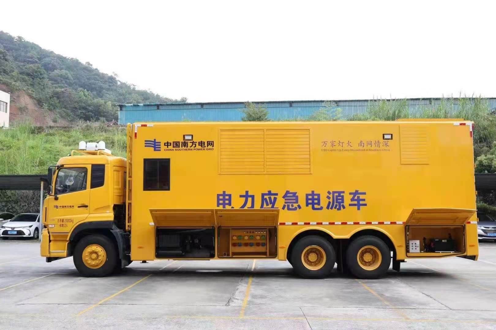 阿克陶安康大型柴油发电机发电车UPS电源出租租赁